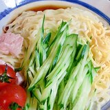 「マルちゃん正麺」で冷やし中華を作ってみた。